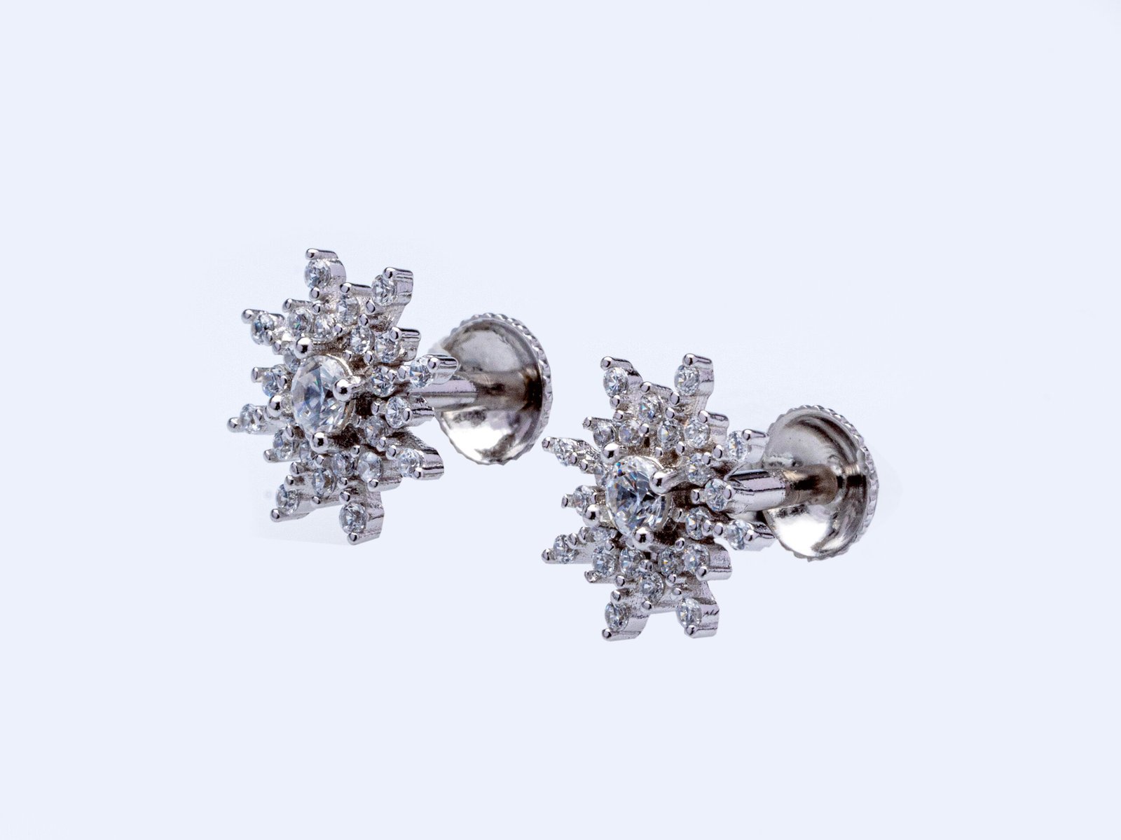 celestial snowflake studs celestial snowflake studs