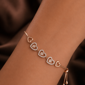 blossom petal adjustable bracelet