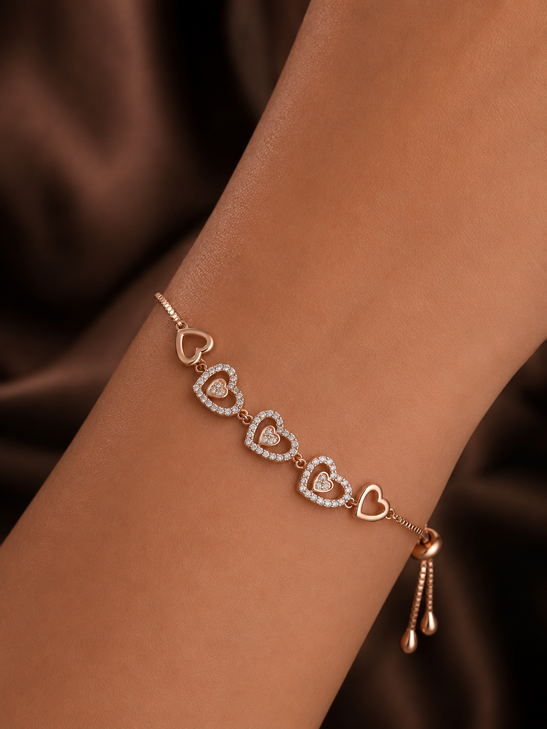 blossom petal adjustable bracelet blossom petal adjustable bracelet