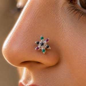 celestial spark nose pin