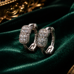 celestia pavé hoops