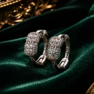 celestia pavé hoops
