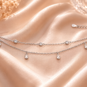 celeste double layer bracelet