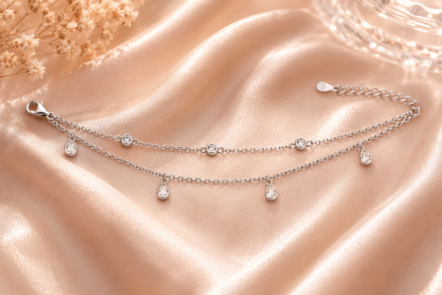 celeste double layer bracelet celeste double layer bracelet