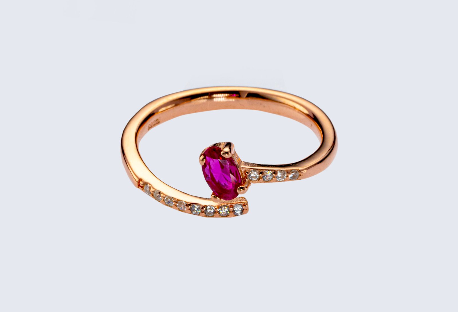ruby glow open ring ruby glow open ring