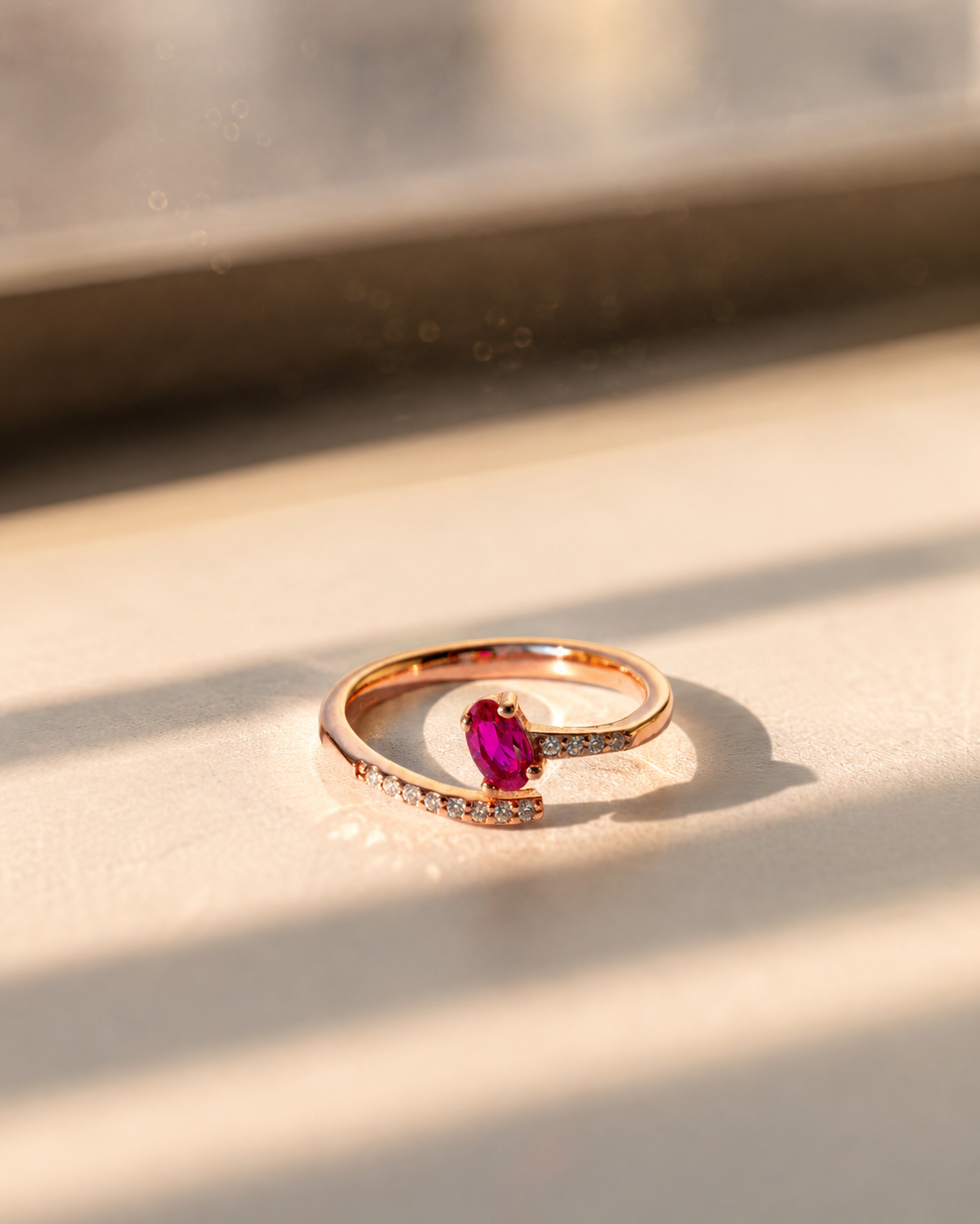 ruby glow open ring ruby glow open ring