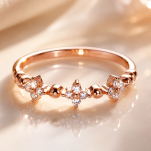 stardust blossom ring