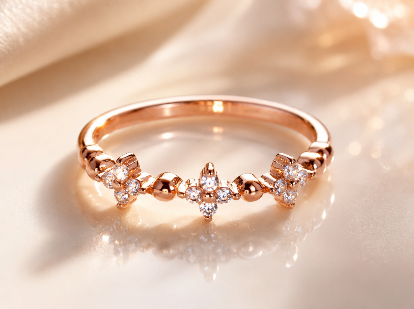 stardust blossom ring stardust blossom ring