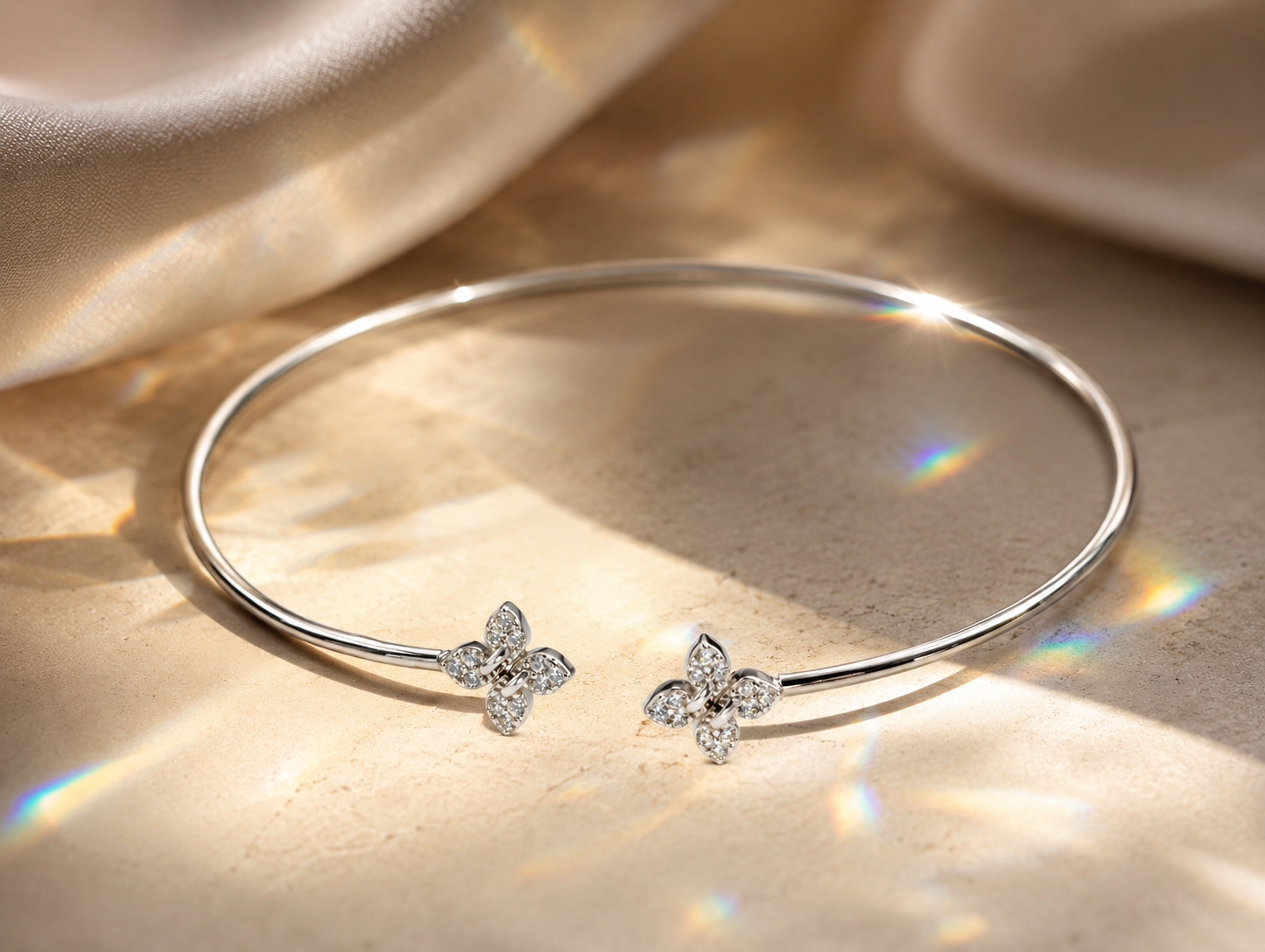 butterfly grace open bangle butterfly grace open bangle