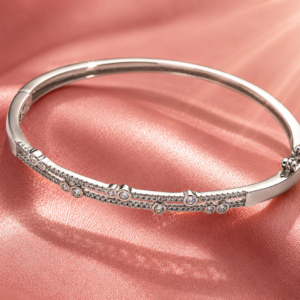 celestial spark silver bracelet