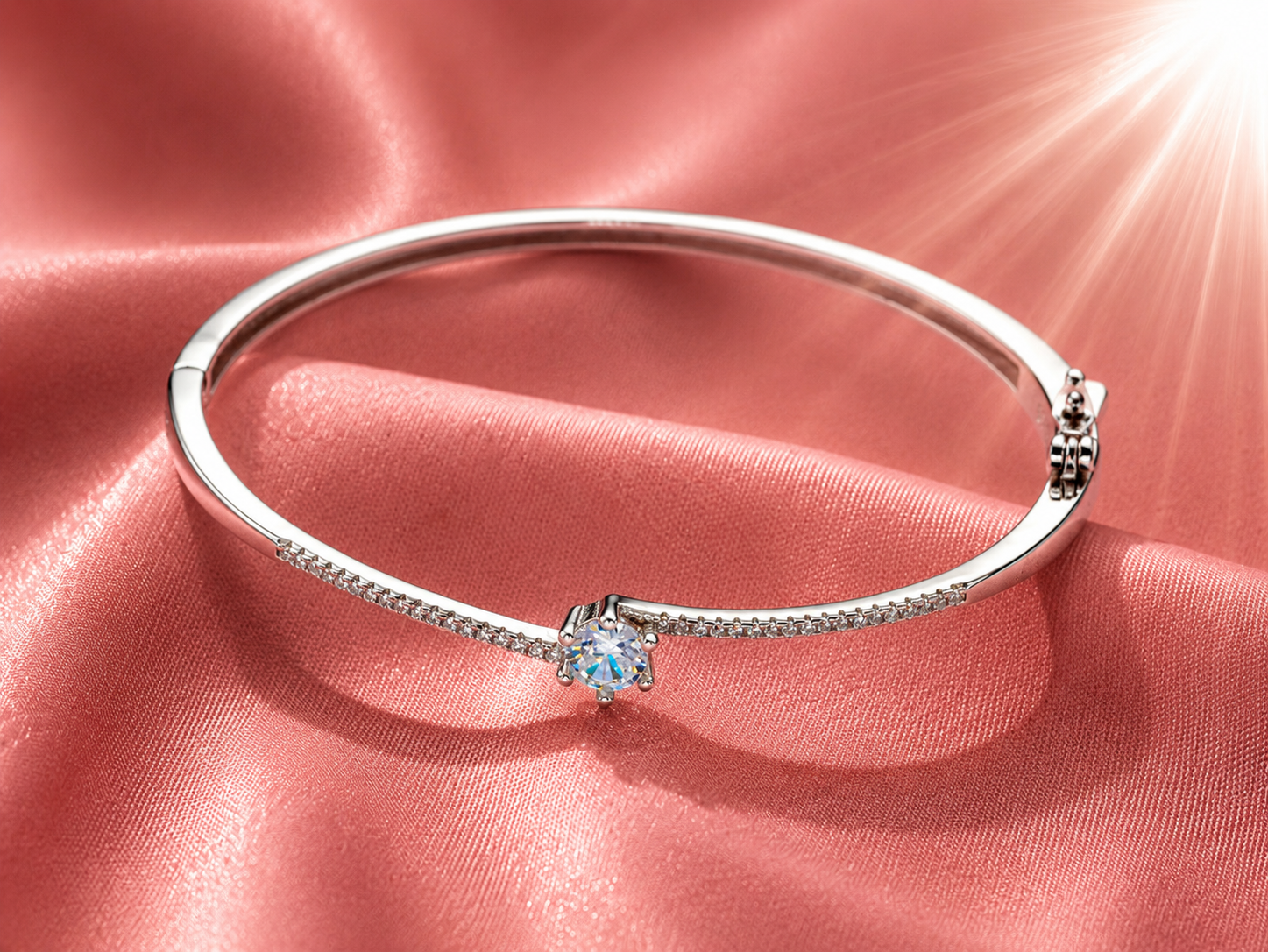solitaire grace silver bracelet solitaire grace silver bracelet
