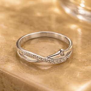 twisted elegance ring