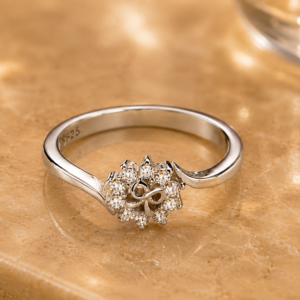 floral spark ring