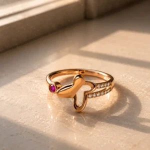 butterfly glow ring