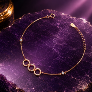 romantic hearts cascade bracelet
