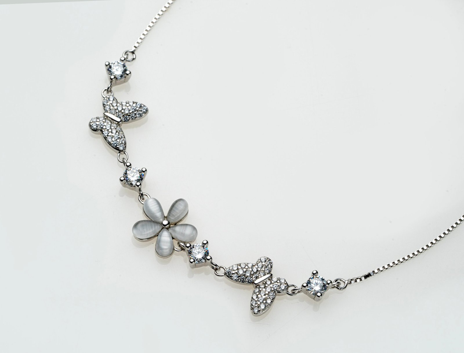 silver flutter bloom bracelet silver flutter bloom bracelet