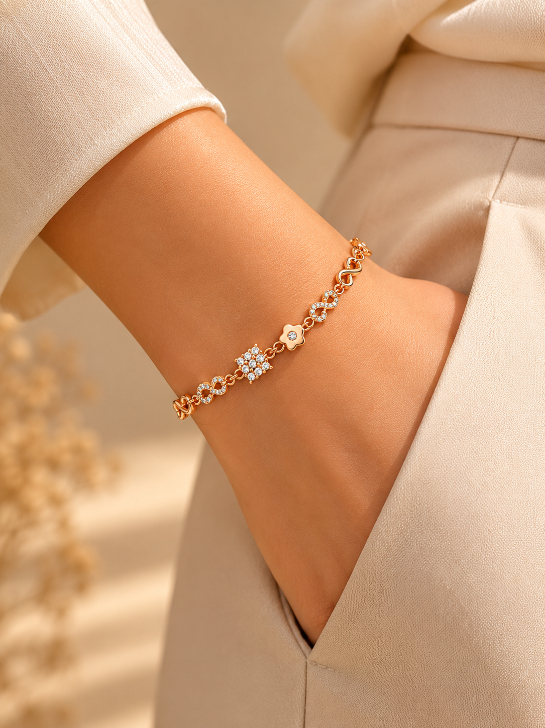blossom infinity bracelet blossom infinity bracelet