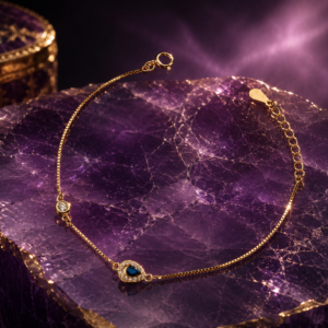 sapphire halo grace bracelet