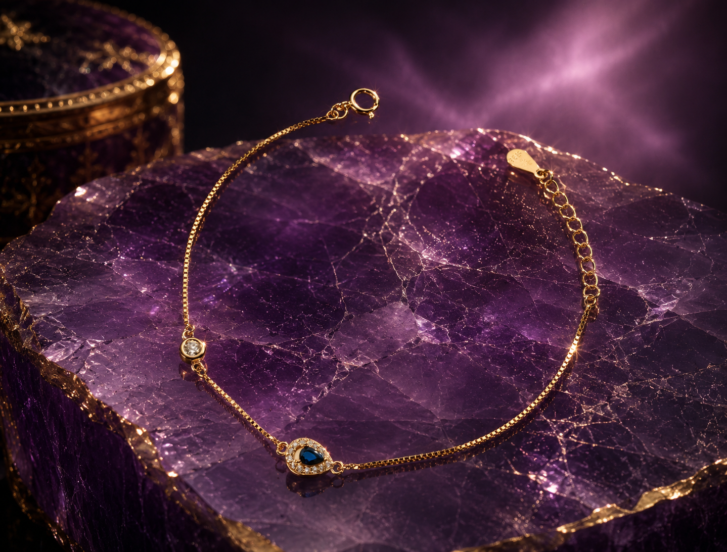 sapphire halo grace bracelet sapphire halo grace bracelet