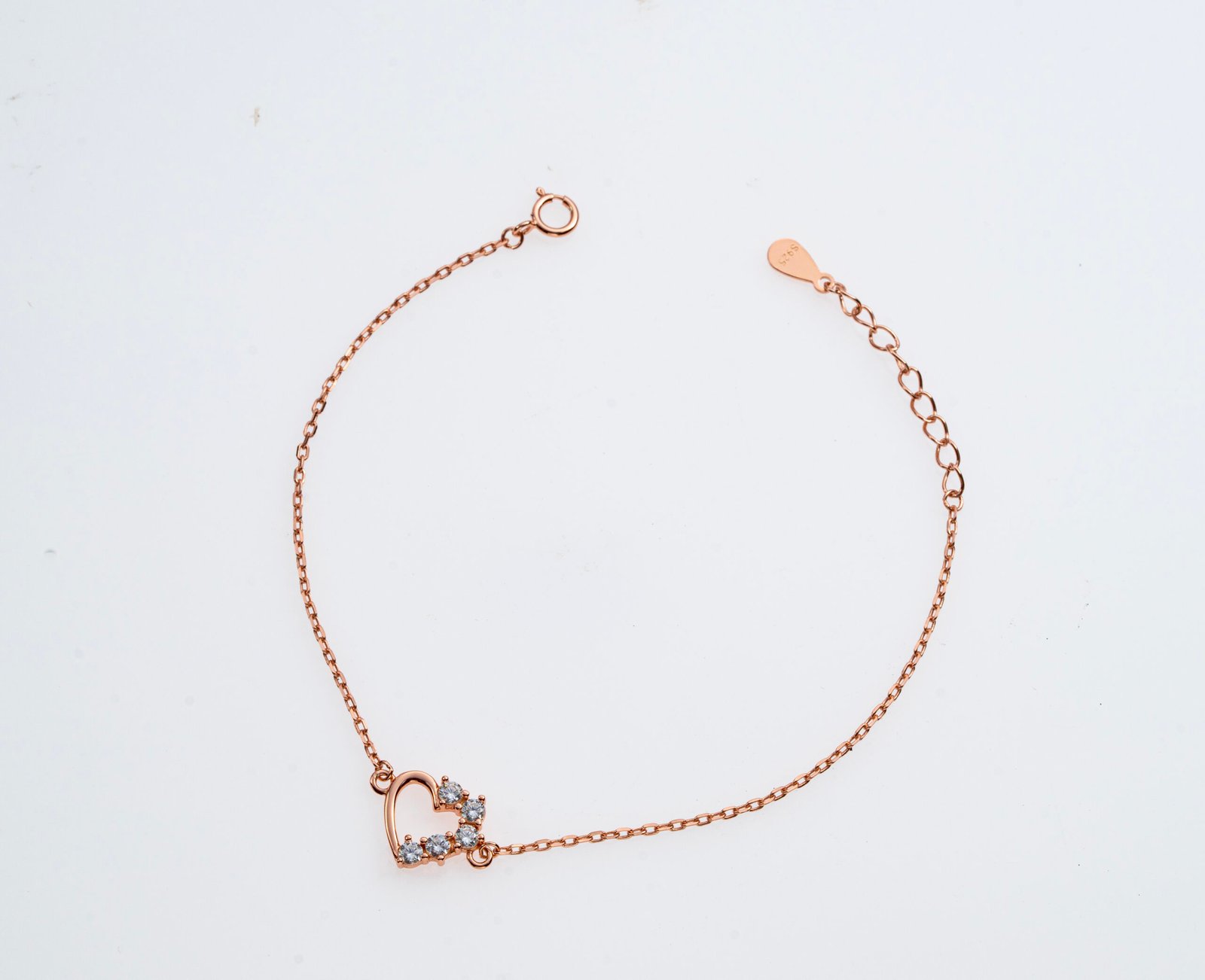 crystal heart whisper bracelet crystal heart whisper bracelet