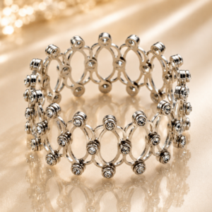 moonlight orbit magic bracelet – silver edition