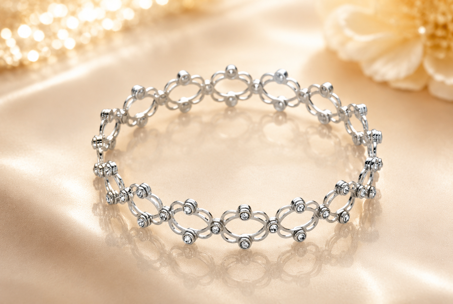 moonlight orbit magic bracelet – silver edition moonlight orbit magic bracelet – silver edition