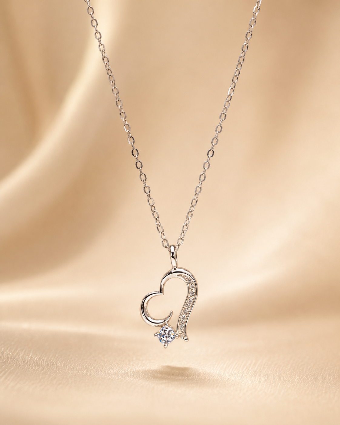 eternal heart spark necklace eternal heart spark necklace