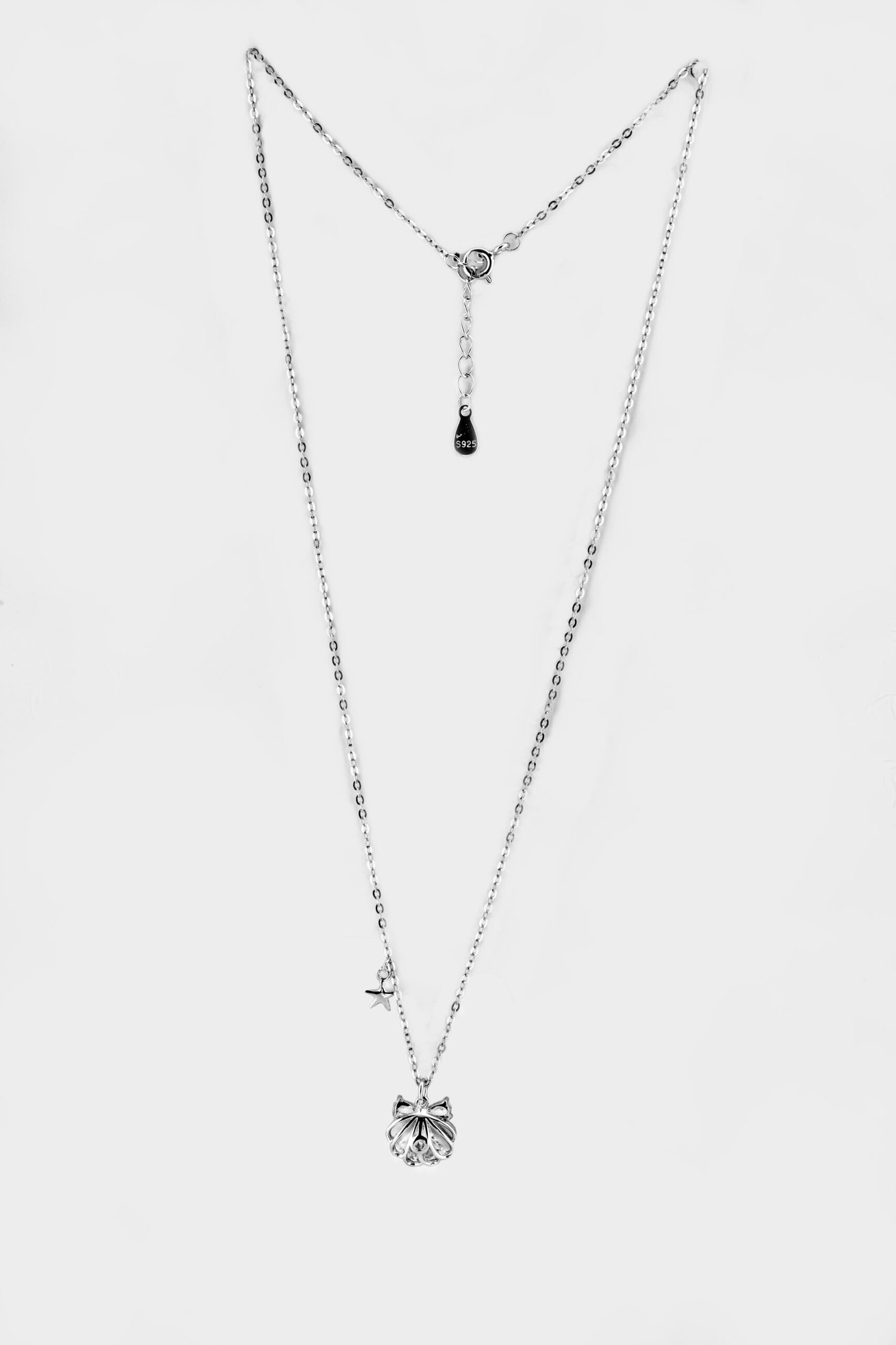 celestial shell charm necklace celestial shell charm necklace