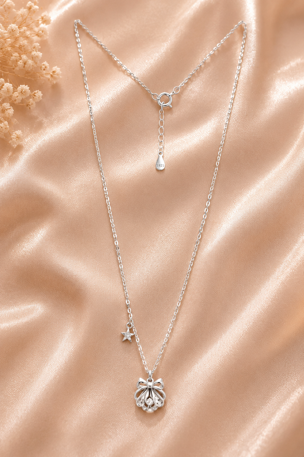 celestial shell charm necklace celestial shell charm necklace