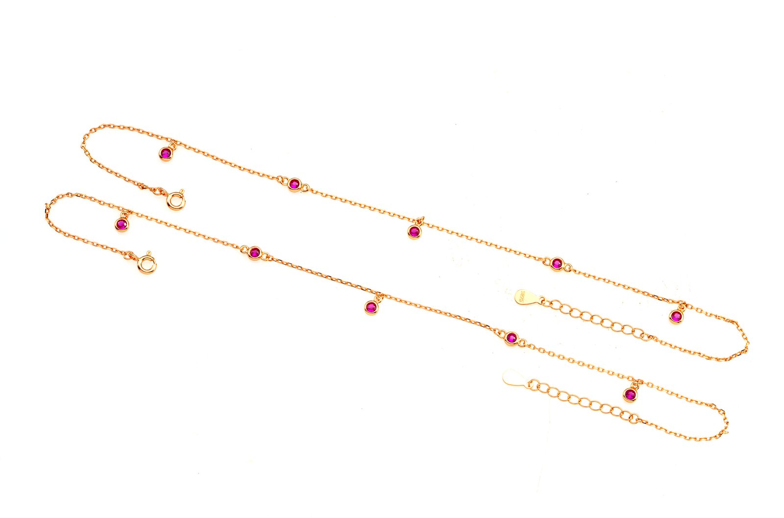 ruby glow anklet ruby glow anklet