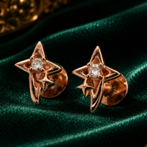 starlight nova stud earrings