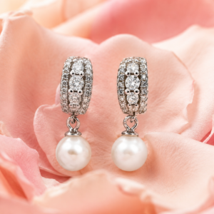 sterling pearl grace drops