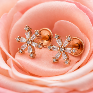 rose gold pearl luxe drops