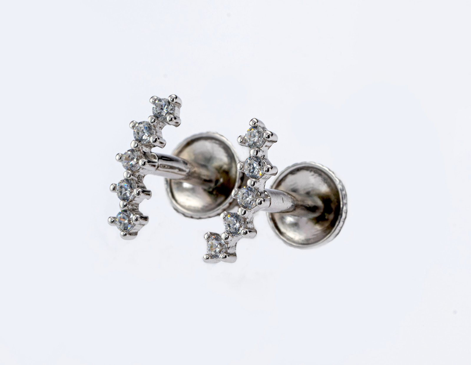 sterling arc crystal climbers sterling arc crystal climbers