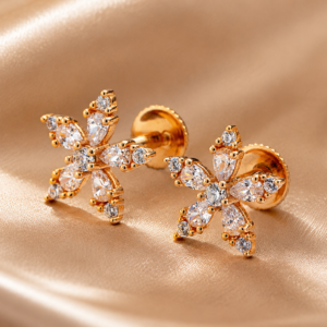 aurora petal studs