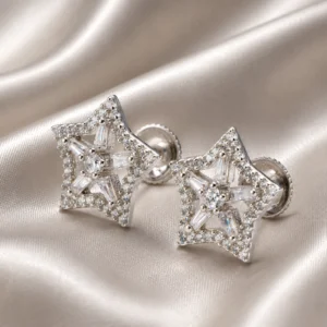 celestial snowflake studs