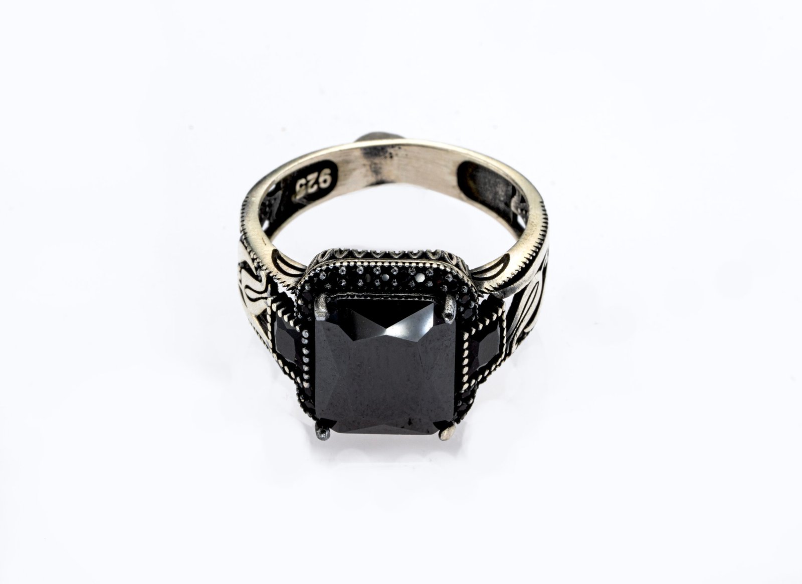 noir monarch statement ring noir monarch statement ring